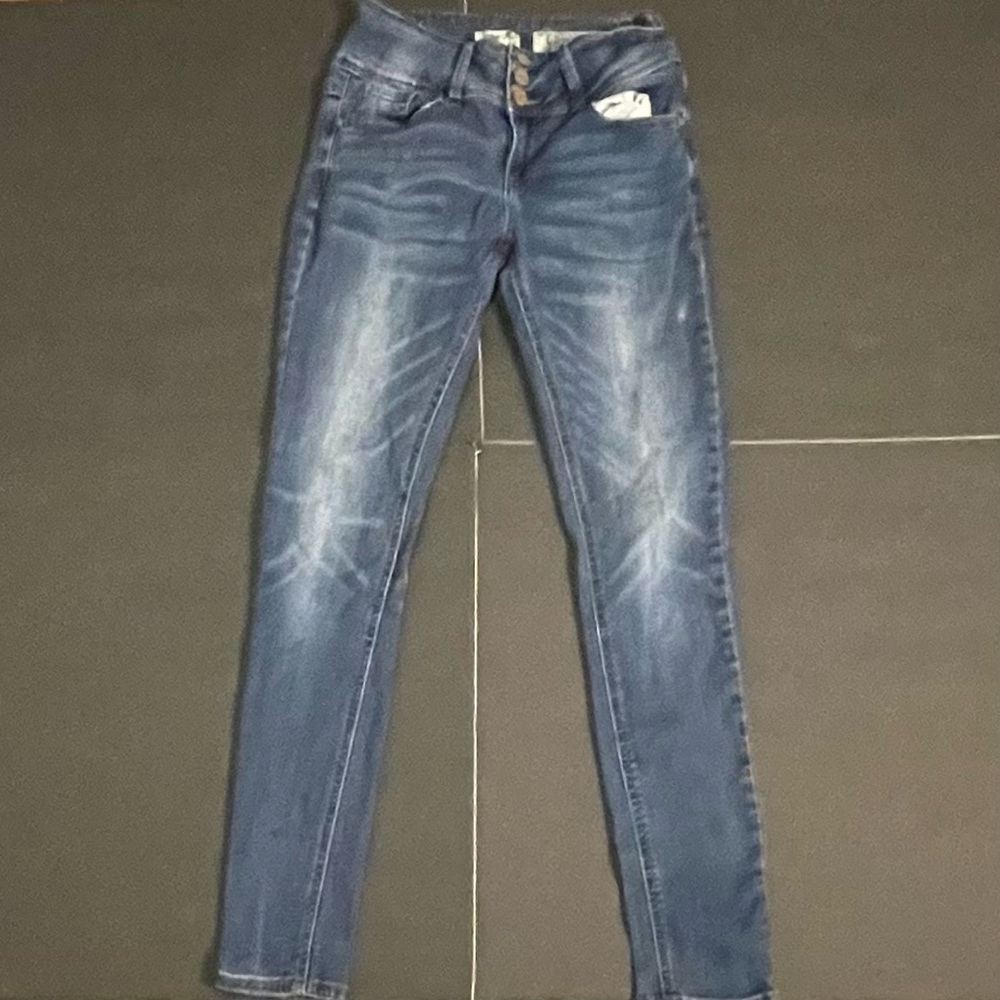 Indigo Rein, Dark Wash Denim Jeans, Size 9.